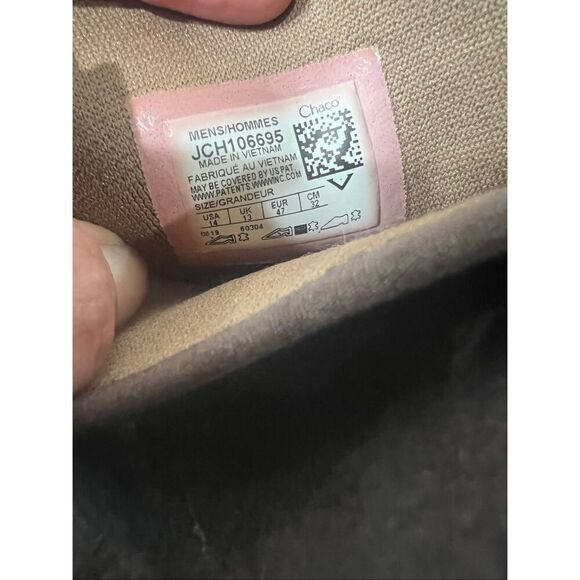 Chaco Dixon Mid Mens sz 14 Brown Leather Ankle Boots Nearly New! - Picture 7 of 10